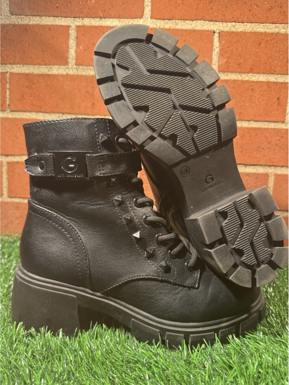 G By Guess GGAIKEN Black Ankle Boots Size 6 Women’s